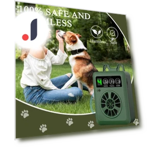 Ultrasonic Anti-Bark Device for Dogs — Sonic Deterrents, Kitty Cat House