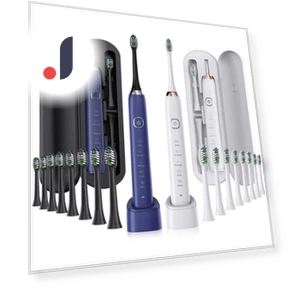 Ultrasonic Whitening Electric Toothbrush — Ultrasonic, Light makeup