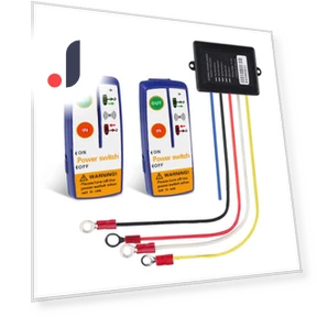 Universal Electric Winch Switch Controller with Wireless Remote — Remote Control Systems, JOHO - CarGear