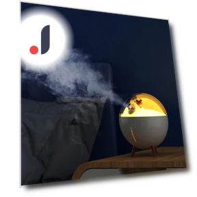 USB Humidifier with LED Light — Air Moisturizers, Essager Electronic