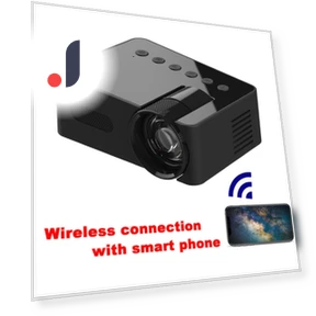 Wi-Fi Portable HD Mini Video Projector — Home Theater Projectors, Oudun