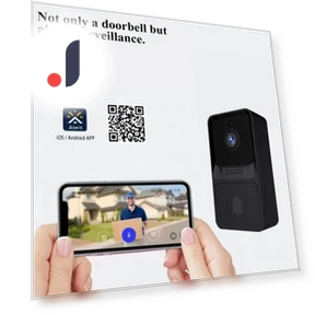 WIFI Doorbell with Night Vision Security Camera — Smart Home Security, Marathon