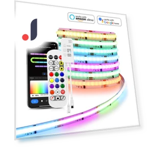 WiFi RGBIC COB Neon LED Strip — LED Strips, Rybakov Home Lighting