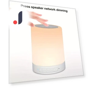 Wireless Bluetooth Bedside Table Lamp with Speaker — Desk & Table Lighting, RuKing