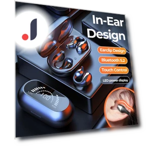 Wireless Bone Conduction Headphones — Over-Ear Headphones, Junmaocun