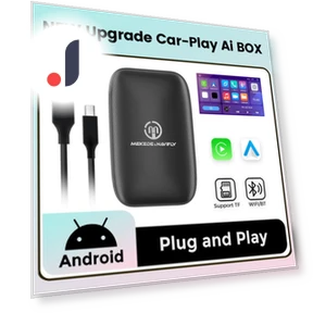 Wireless Carplay Adapter for Universal AI BOX — Stereo Receivers, JOHO - CarGear