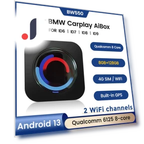Wireless Carplay AI TV Box — Stereo Receivers, JOHO
