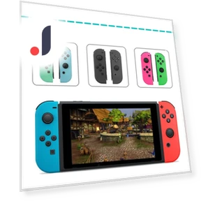 Wireless Gamepad Pair — Game Controllers, CLOUD Game