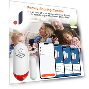 Wireless Magnetic Sensor Alarm — Smart Home Security, TOMTOP JMS