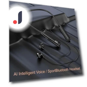 Wireless Neckband Headphones — In-Ear Headphones, Meiteai-Electronics