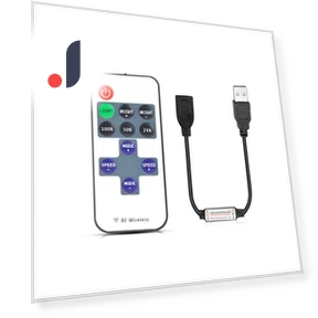 Wireless RF LED Dimmer Controller — Remote Controls, AIMINGTE Light Accessories