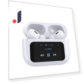 Wireless Smart Headphones with Touch Screen — Over-Ear Headphones, Junmaocun