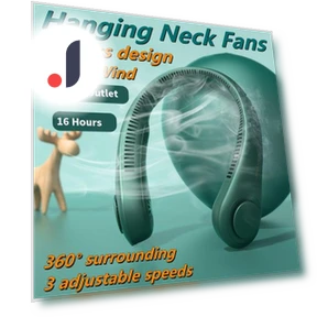 360° Neck Cooling Fan — Portable Cooling Solutions, Carrefour online