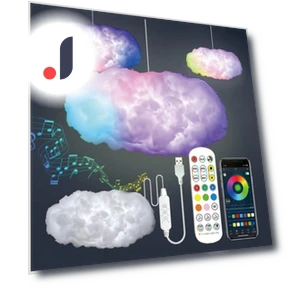 3D Cloud Lamp with Voice Control — Lighting Accessories, Refreshing Home