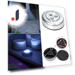 3LED4 Light Touch Head Reading Lamp — Courtesy Lamp, Sock