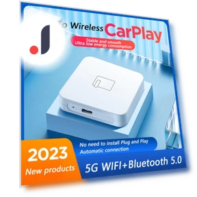 5G Bluetooth Wired to Wireless Carplay AI Box — Stereo Receivers, Reakosound