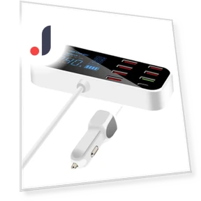 8-Port Car USB Charger — Chargers, NailArt