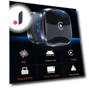 Android 13 CarPlay Smart AI Box — Stereo Receivers, JOHO - CarGear