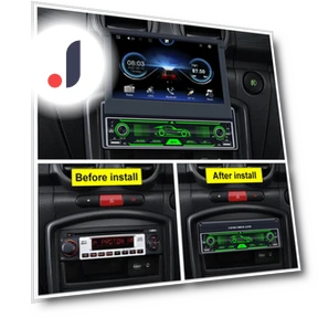 Android Car Radio with Foldable Touchscreen — Stereo Receivers, Home Of Auto Parts