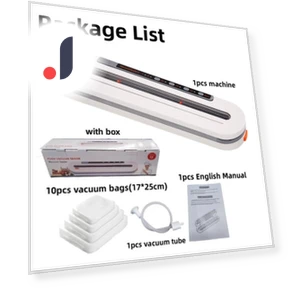 Automatic Powerful Household Vacuum Sealer with Cutter — Vacuum Bags, Factory Discount Outlet
