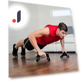 Automatic Silent Triple Ab Roller — Core & Ab Trainers, Binchi Keji Travel