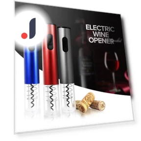 Automatic Wine Bottle Opener Kit — Wine Bottle Openers, Perphin Direct