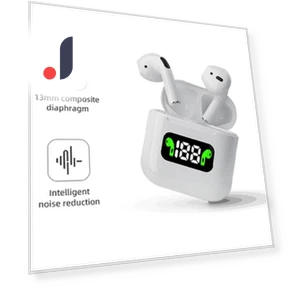 Bluetooth 5.0 Earbuds with Touch Control — In-Ear Headphones, Junmaocun