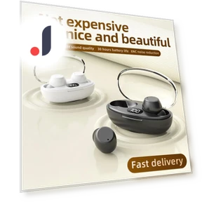 Bluetooth Earbuds with Touch Control — In-Ear Headphones, Junmaocun