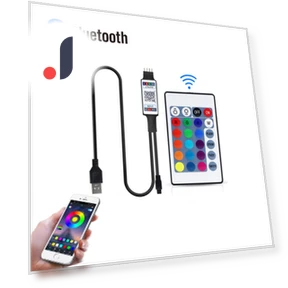 Bluetooth RGB Controller — Remote Controls, AIMINGTE Light Accessories