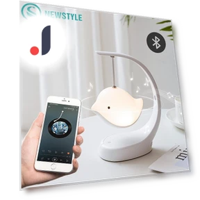 Bluetooth Speaker Smart Night Light — Portable Audio, Better&Healthy Life