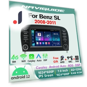 Car Radio with Carplay Android Auto — Stereo Receivers, NAVIGUIDE Car Life