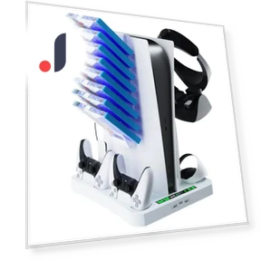 Cooling Charging Dock Stand with Dual Controller Charger — Accessories, SeenDa