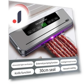 Electric Vacuum Sealer with Slide Cutter — Vacuum Sealers, Super Featured