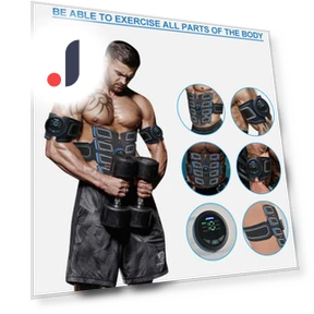 EMS Muscle Stimulator for Abs — Muscle Stimulators, Milost