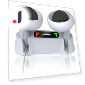 Fast Charging Dock for VR Controllers — VR Headsets, FourAll