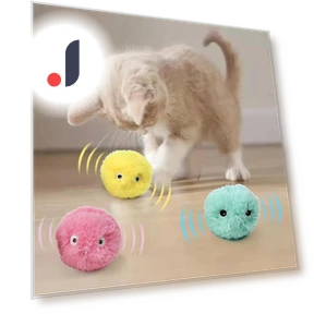 Interactive Cat Toy Ball — Cat Playthings, Ding Dong Fashion