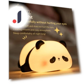 LED Kids Night Light Panda — Night Lights, Binchi Lighting Appliances