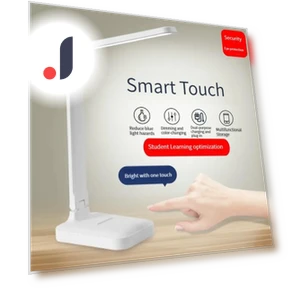 LED Touch Switch Foldable Desk Lamp — Desk & Table Lighting, paweinuo
