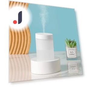 Mini USB Humidifier with Colorful LED Night Light — Air Moisturizers, Essager Electronic