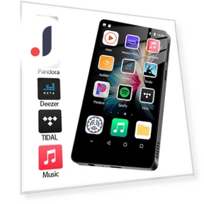 MP3 Player with Bluetooth and WiFi — Portable Media Players, GLOBUS