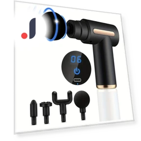 Portable Fascia Massage Gun — Back Relief Solutions, Refreshing Home