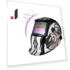 Professional Solar-Powered Auto-Darkening Welding Helmet — Welding Helmets, CoCo Xili
