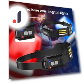 Rechargeable LED Headlamp with Touch Control — Flashlights, ZTTO