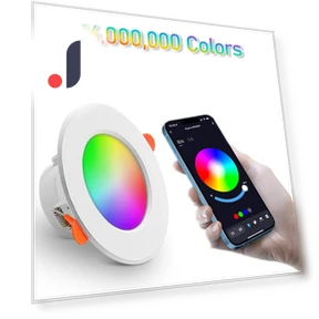 RGB LED Ceiling Light — Overhead Lighting, Cosy Homes