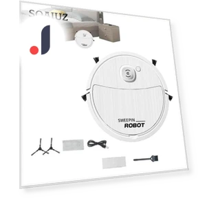Robot Vacuum Cleaner '3-in-1' — Smart Cleaning Robots, Factory Discount Outlet