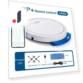 Robot Vacuum for Dry and Wet Cleaning — Smart Cleaning Robots, Factory Discount Outlet