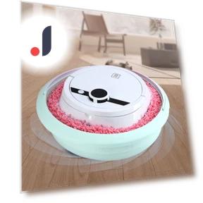 Robot Vacuum with Powerful Suction for Wet and Dry Cleaning — Smart Cleaning Robots, TaoPo Directs
