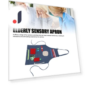 Sensory Play Apron for Elderly with Dementia — Aprons & Smocks, RC-Z