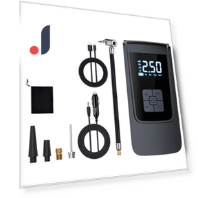 Smart Air Compressor with LED Light — Tire Inflation Solutions, T-Car Parts