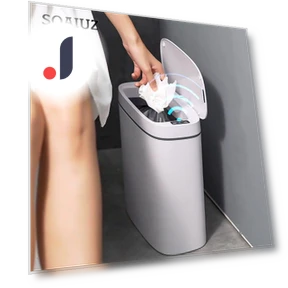Smart Touch Sensor Trash Can — Kitchen Cans, Refreshing Home